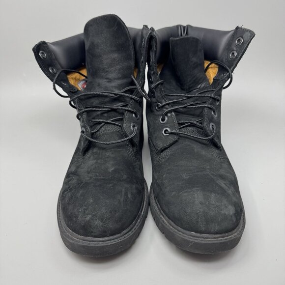 Timberland Premium 6-Inch Waterproof Boot Black  Men’s Size 8M - Picture 4 of 9